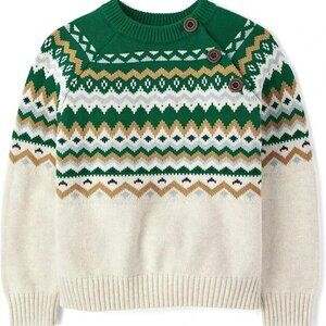 Gymboree Holiday Express Fair Isle Sweater Boy's Size 10